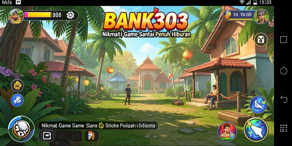 Tampilan screenshot BANK303 dengan gameplay yang seru dan menawan.