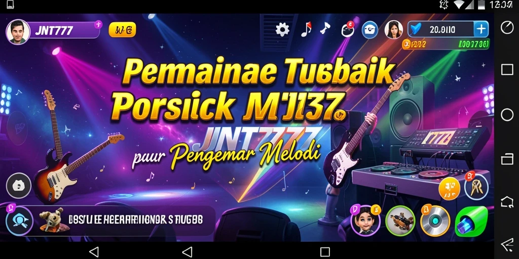 Tampilan gameplay menarik dari JNT777 yang penuh warna.