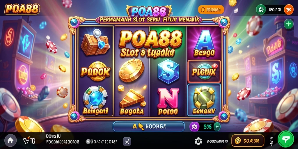 Tampilan menarik dari permainan Slot POA88 dengan grafis yang menawan.