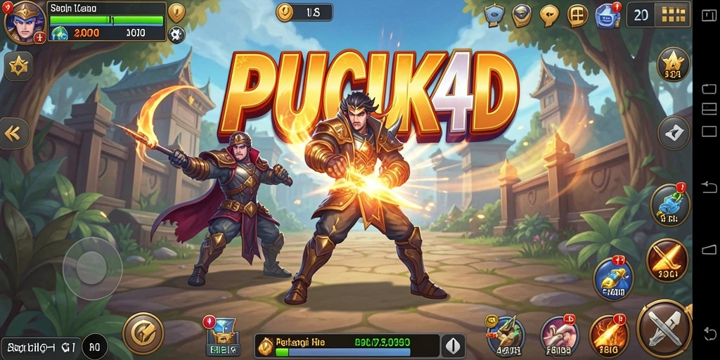 Tampilan menarik dari gameplay PUCUK4D yang penuh strategi.