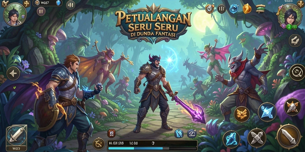 Tampilan aksi seru dalam gameplay WG87 yang penuh tantangan.